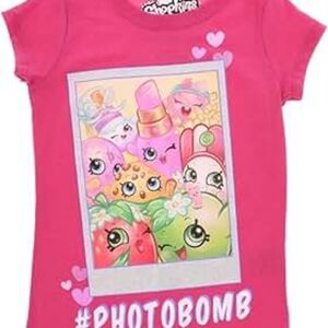 Shopkins Pink Photobomb Tee for Kids